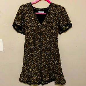 floral, urban outfitters dress